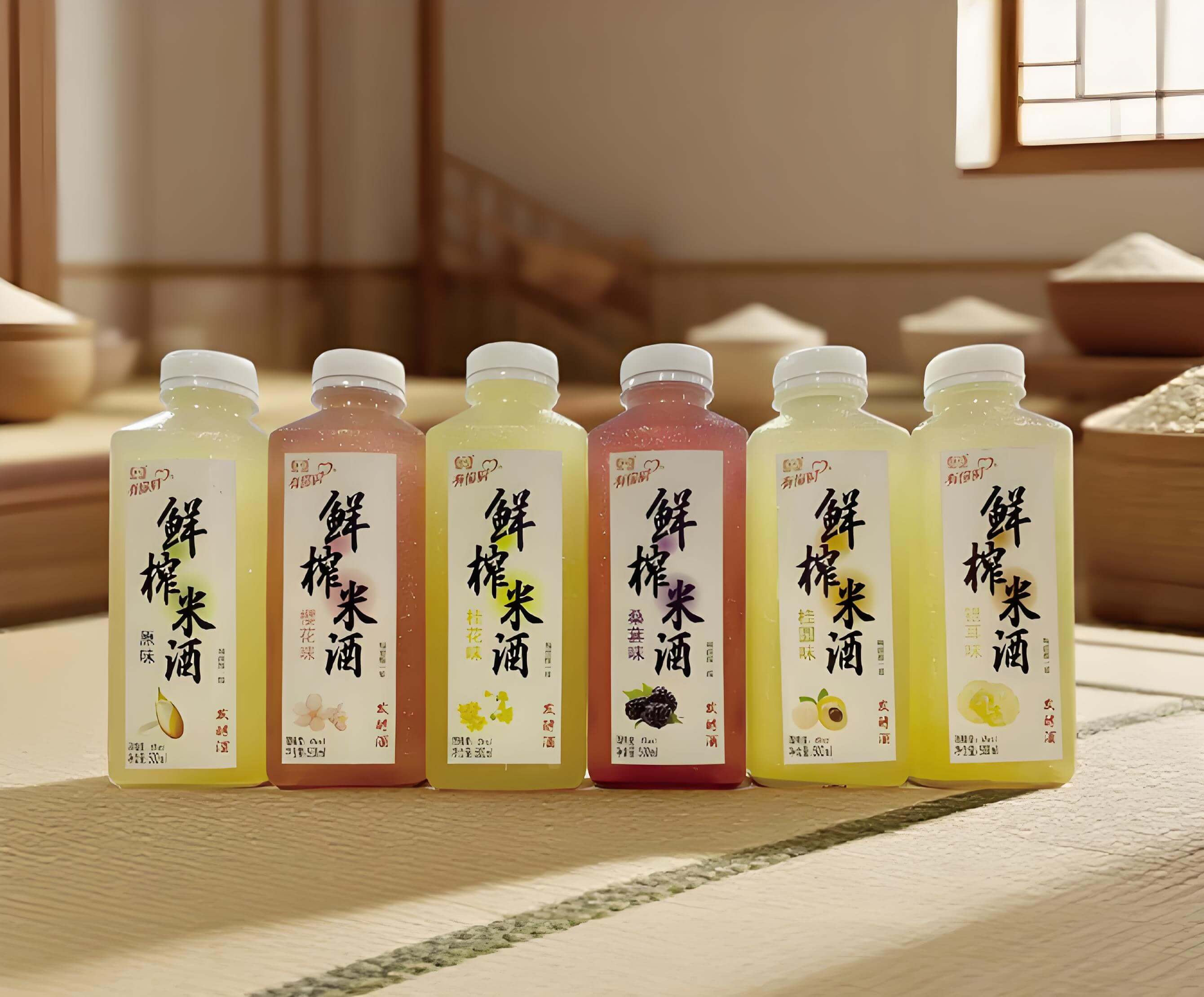 鲜榨醇米_500ml_24瓶/件