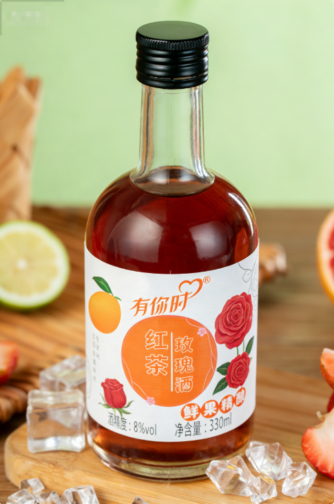 红茶玫瑰酒：茶韵花香・醇厚回甘！