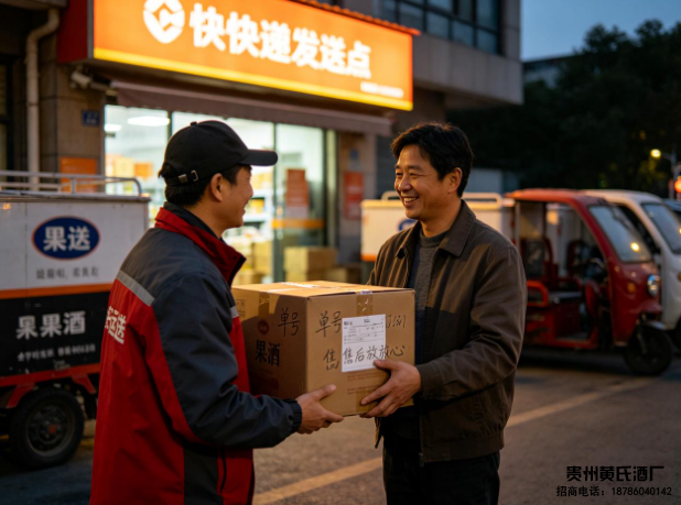 果酒代理怎么发货?黄氏果酒代发物流与售后政策